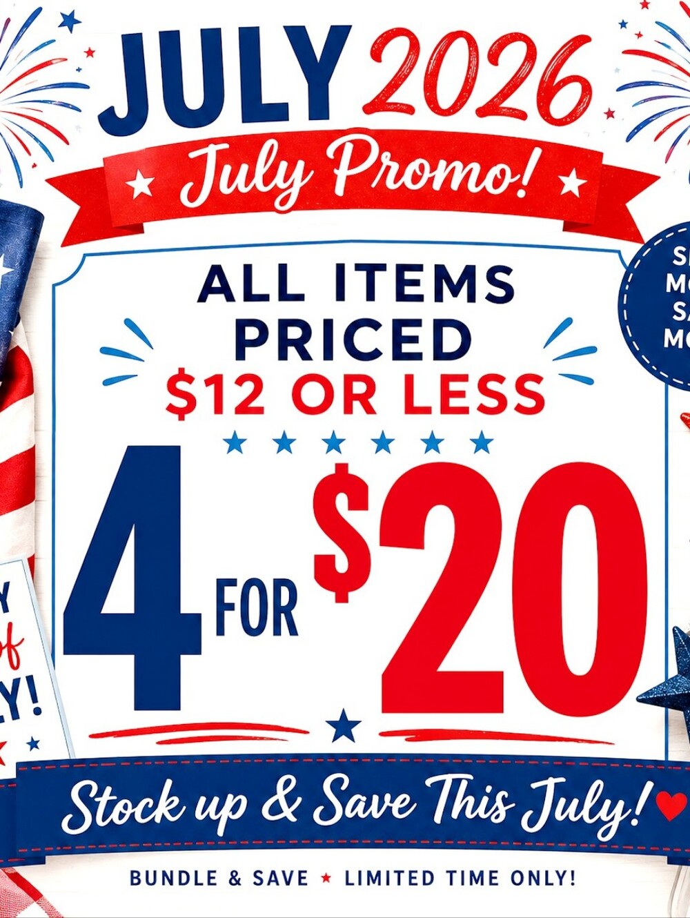 July Promo - July 2026 Sale
